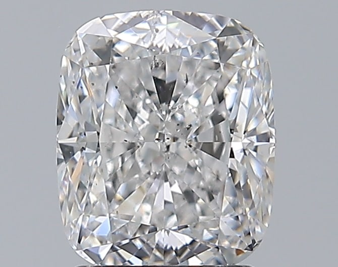 Loose Diamond - CUSHION 2.01ct D SI2: Loose Diamond - CUSHION 2.01ct D SI2 Source: Natural Mined Diamond Shape: CUSHION Carats: 2.01 Color: D Clarity: SI2 Certification: GIA Condition: Pre-Owned PLEASE NOTE: Framed, Large, or heavy items 