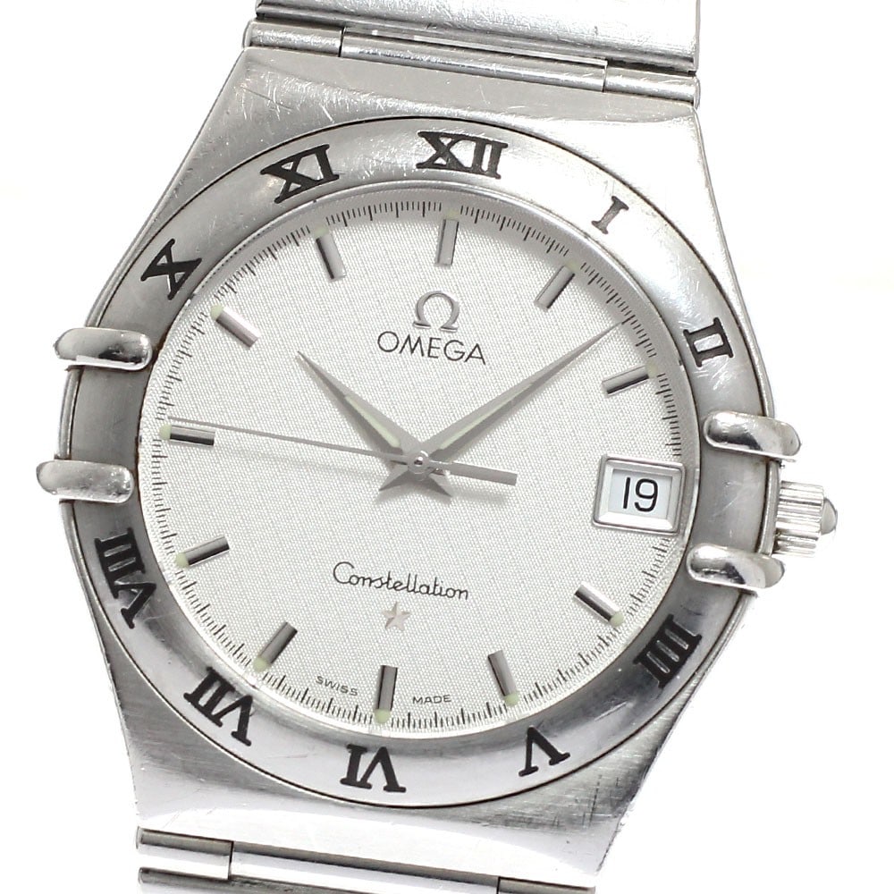 Omega Constellation 1512.30 Quartz Date Stainless Steel Men's Watch: Omega Constellation 1512.30 Quartz Date Stainless Steel Men's Watch This OMEGA Constellation Date Quartz wristwatch for men features a stainless steel case and bracelet with a silver dial. The watch i