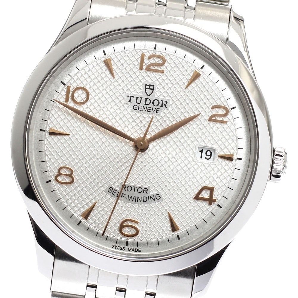 TUDOR 1926 Ref 91650 Mens Automatic Date Wristwatch: TUDOR 1926 Ref 91650 Mens Automatic Date Wristwatch Pre-owned TUDOR men's wristwatch, model 1926 Date, with automatic movement and date function. It features a silver dial, stainless steel case and st