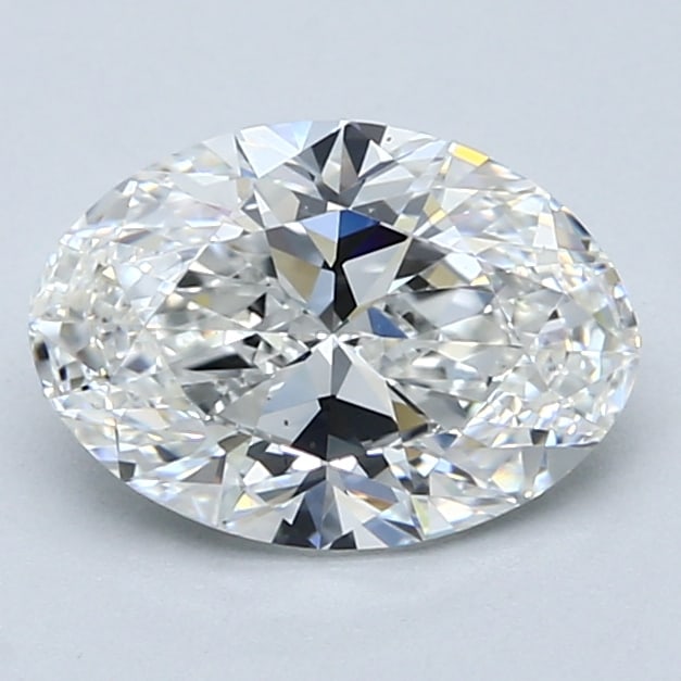 Loose Diamond - OVAL 1.8ct F VVS2: Loose Diamond - OVAL 1.8ct F VVS2 Source: Natural Mined Diamond Shape: OVAL Carats: 1.8 Color: F Clarity: VVS2 Certification: GIA Condition: Pre-Owned PLEASE NOTE: Framed, Large, or heavy items do not