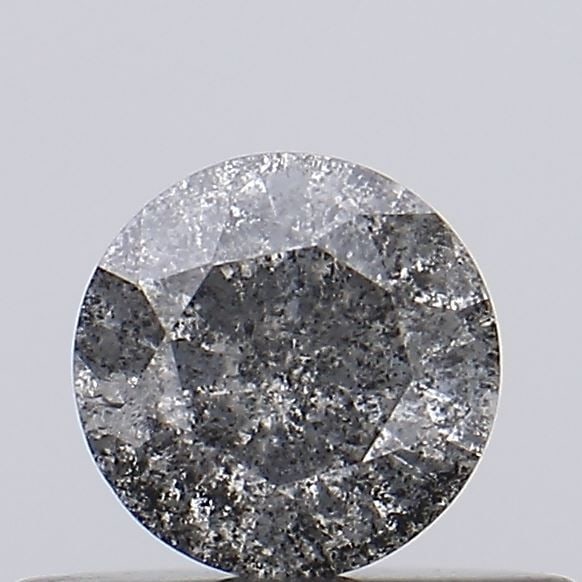 Loose Diamond - ROUND 0.29ct Salt and Pepper I3: Loose Diamond - ROUND 0.29ct Salt and Pepper I3 Source: Natural Shape: ROUND Carats: 0.29 Color: Salt and Pepper Certification: NONE Video: