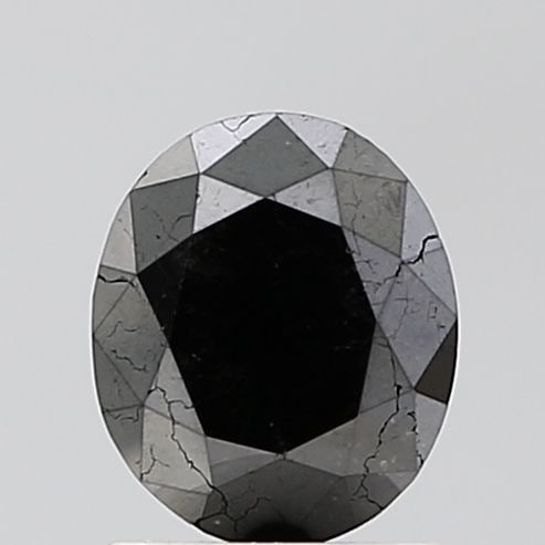 Loose Diamond - OVAL 1.33ct Black VS2: Loose Diamond - OVAL 1.33ct Black VS2 Source: Natural Shape: OVAL Carats: 1.33 Color: Black Certification: NONE Video:
