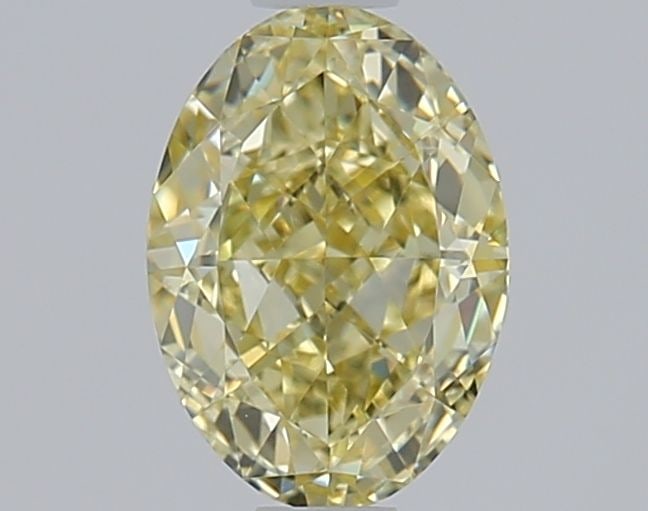 Loose Diamond - OVAL 1.01ct Fancy Light Yellow VS2: Loose Diamond - OVAL 1.01ct Fancy Light Yellow VS2 Source: Natural Shape: OVAL Carats: 1.01 Color: Fancy Light Yellow Certification: GIA Video: