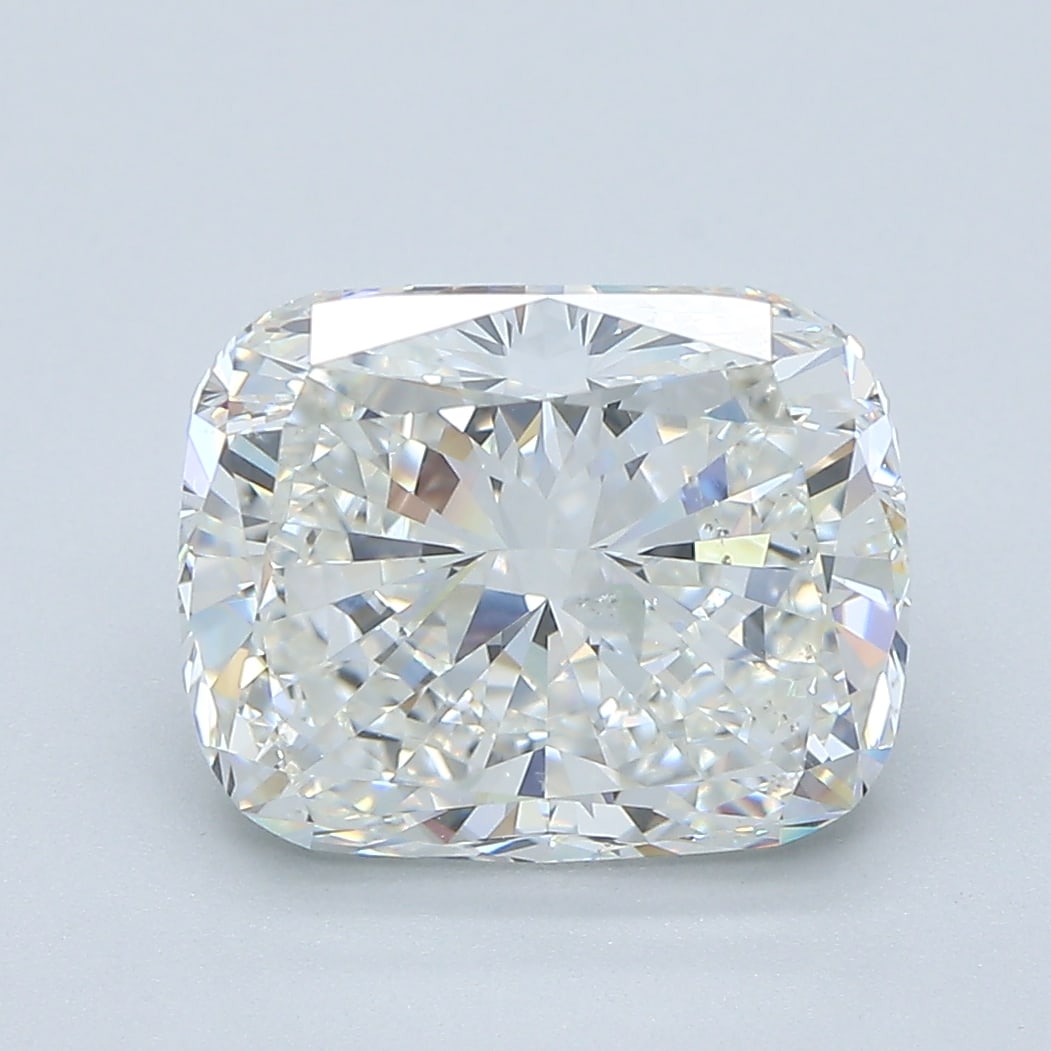 Loose Diamond - CUSHION 3.9ct H SI1: Loose Diamond - CUSHION 3.9ct H SI1 Source: Natural Mined Diamond Shape: CUSHION Carats: 3.9 Color: H Clarity: SI1 Certification: GIA Condition: Pre-Owned PLEASE NOTE: Framed, Large, or heavy items do