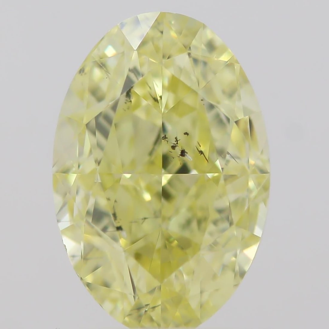 Loose Diamond - OVAL 1.0ct Fancy Intense Yellow SI2: Loose Diamond - OVAL 1.0ct Fancy Intense Yellow SI2 Source: Natural Shape: OVAL Carats: 1.0 Color: Fancy Intense Yellow Certification: GIA Video: