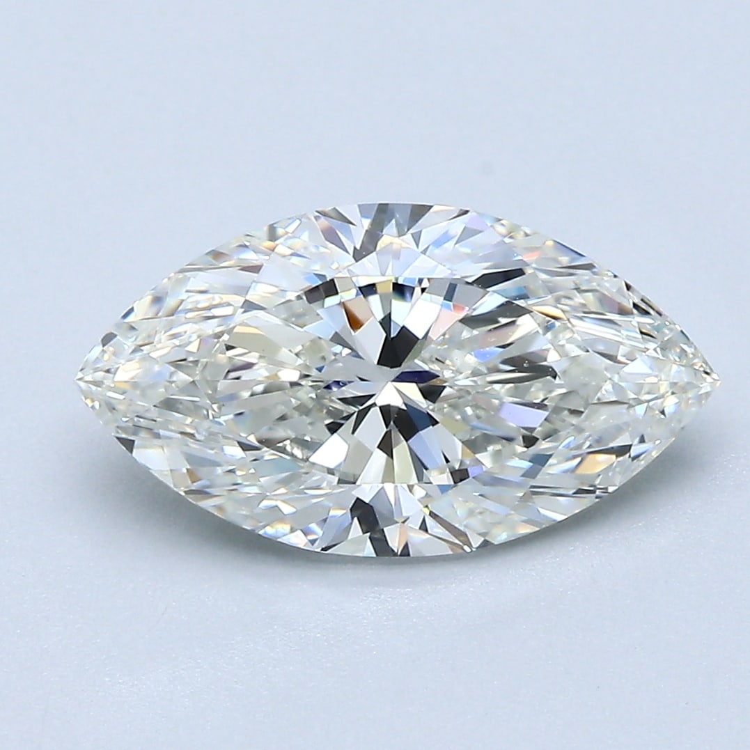 Loose Diamond - MARQUISE 2.52ct I VS1: Loose Diamond - MARQUISE 2.52ct I VS1 Source: Natural Mined Diamond Shape: MARQUISE Carats: 2.52 Color: I Clarity: VS1 Certification: GIA Condition: Pre-Owned PLEASE NOTE: Framed, Large, or heavy item