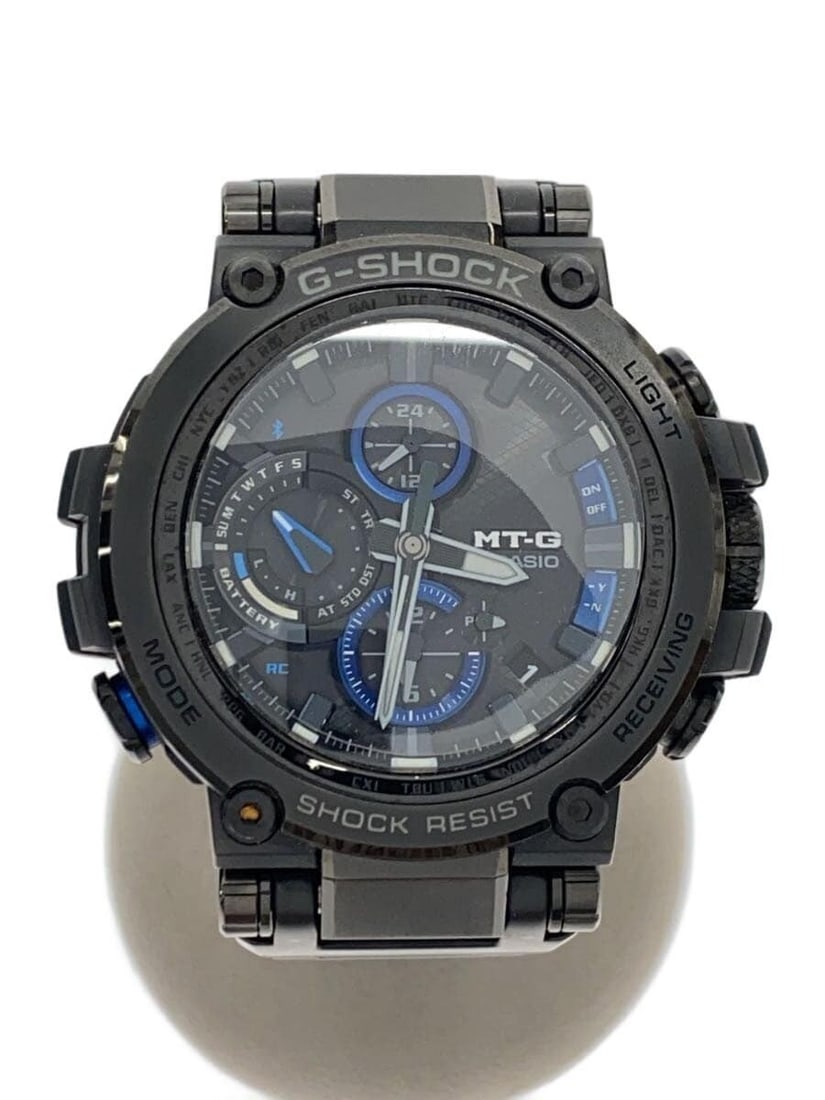 Casio G Shock MTG B1000BD 1AJF Black Men's Wristwatch: Casio G Shock MTG B1000BD 1AJF Black Men's Wristwatch This CASIO G-SHOCK MTG-B1000BD-1AJF men's wristwatch features a robust black design and is crafted in Japan. The watch is in slightly used conditi