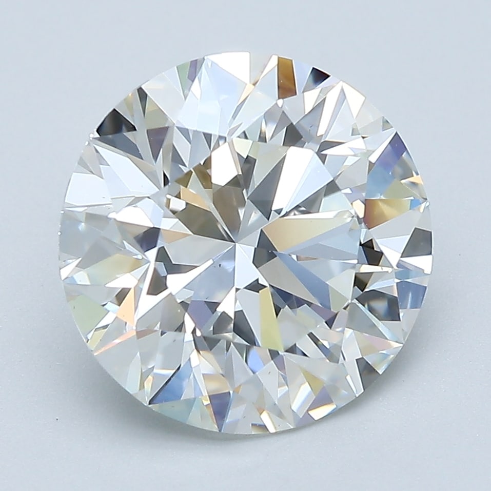 Loose Diamond - Round 4.07ct H VS2: Loose Diamond - Round 4.07ct H VS2 Source: Natural Mined Diamond Shape: Round Carats: 4.07 Color: H Clarity: VS2 Certification: GIA Condition: Pre-Owned PLEASE NOTE: Framed, Large, or heavy items do n