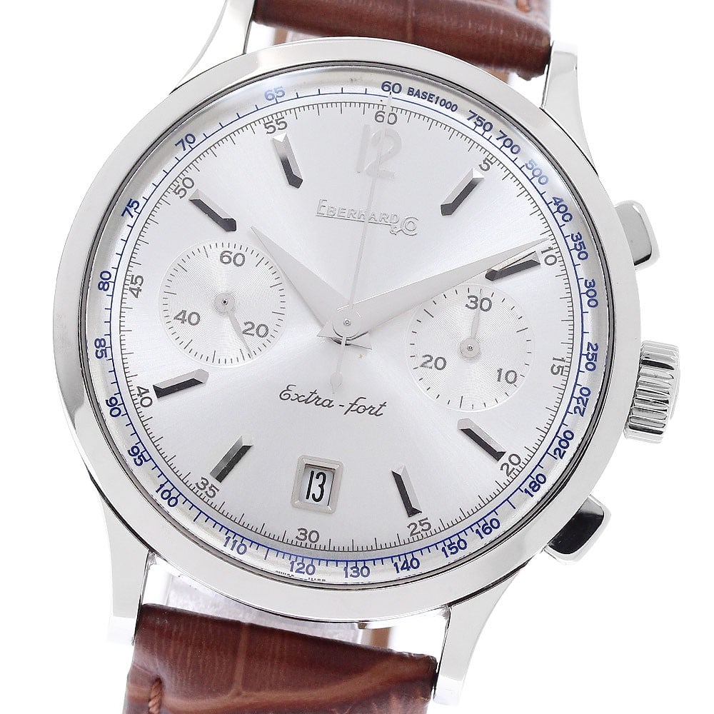 EBERHARD Extra Fault 31950 mens automatic chronograph date watch (1 of 6)