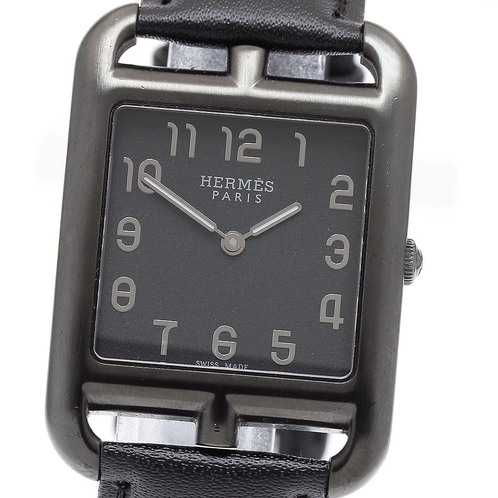 Hermes Cape Cod GM Shadow CC3.711 Quartz Unisex Wristwatch (1 of 6)