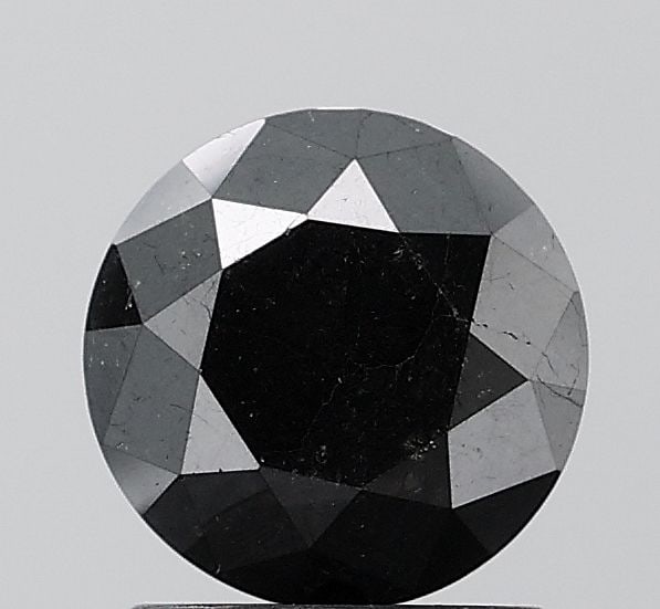 Loose Diamond - ROUND 1.79ct Black VS1: Loose Diamond - ROUND 1.79ct Black VS1 Source: Natural Shape: ROUND Carats: 1.79 Color: Black Certification: NONE Video: