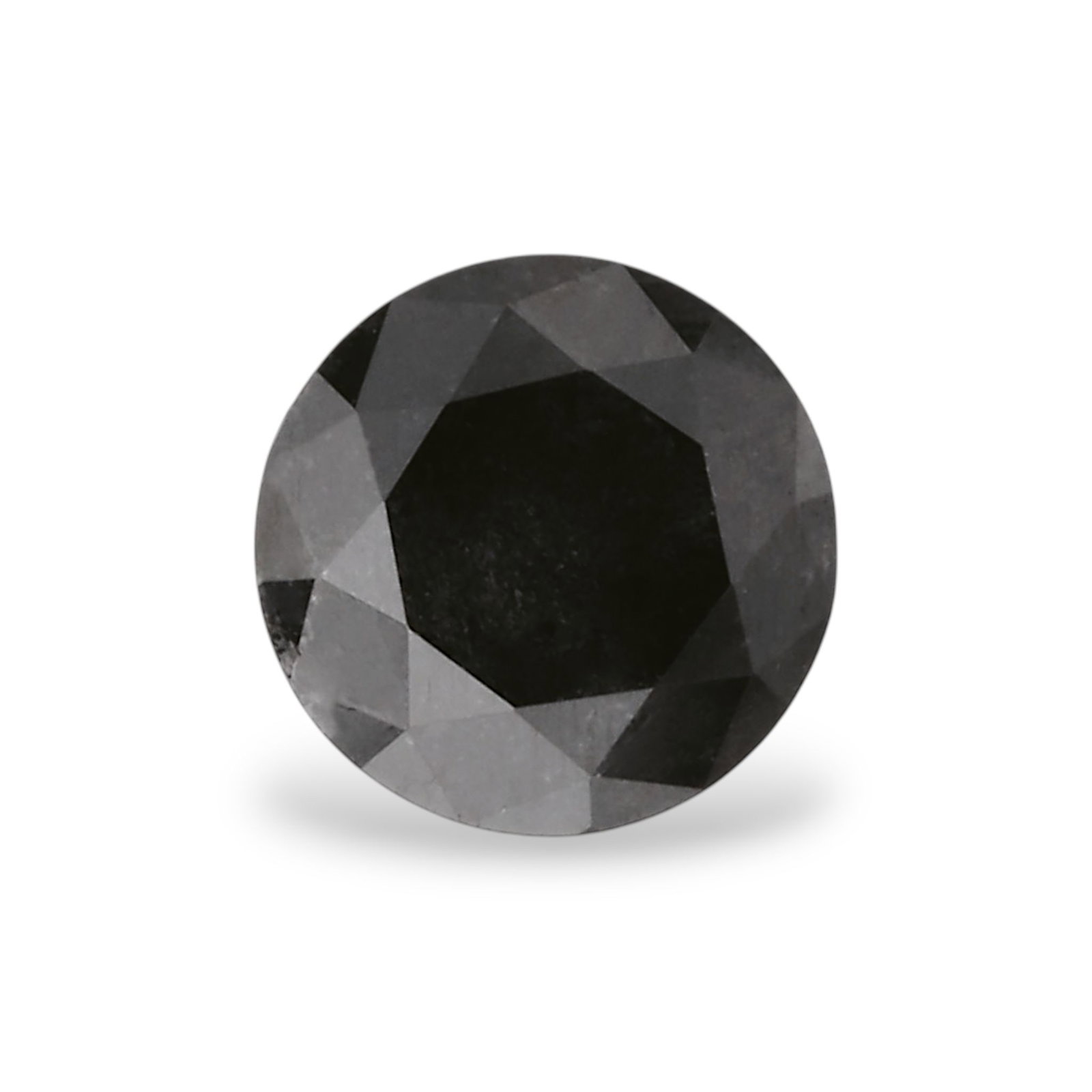Loose Diamond - ROUND 0.43ct Fancy Black VVS2: Loose Diamond - ROUND 0.43ct Fancy Black VVS2 Source: Natural Shape: ROUND Carats: 0.43 Color: Fancy Black Certification: GIA Video: