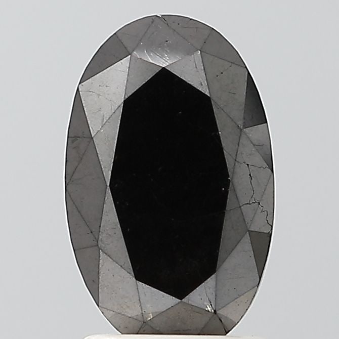 Loose Diamond - OVAL 1.64ct Black VS1: Loose Diamond - OVAL 1.64ct Black VS1 Source: Natural Shape: OVAL Carats: 1.64 Color: Black Certification: NONE Video: