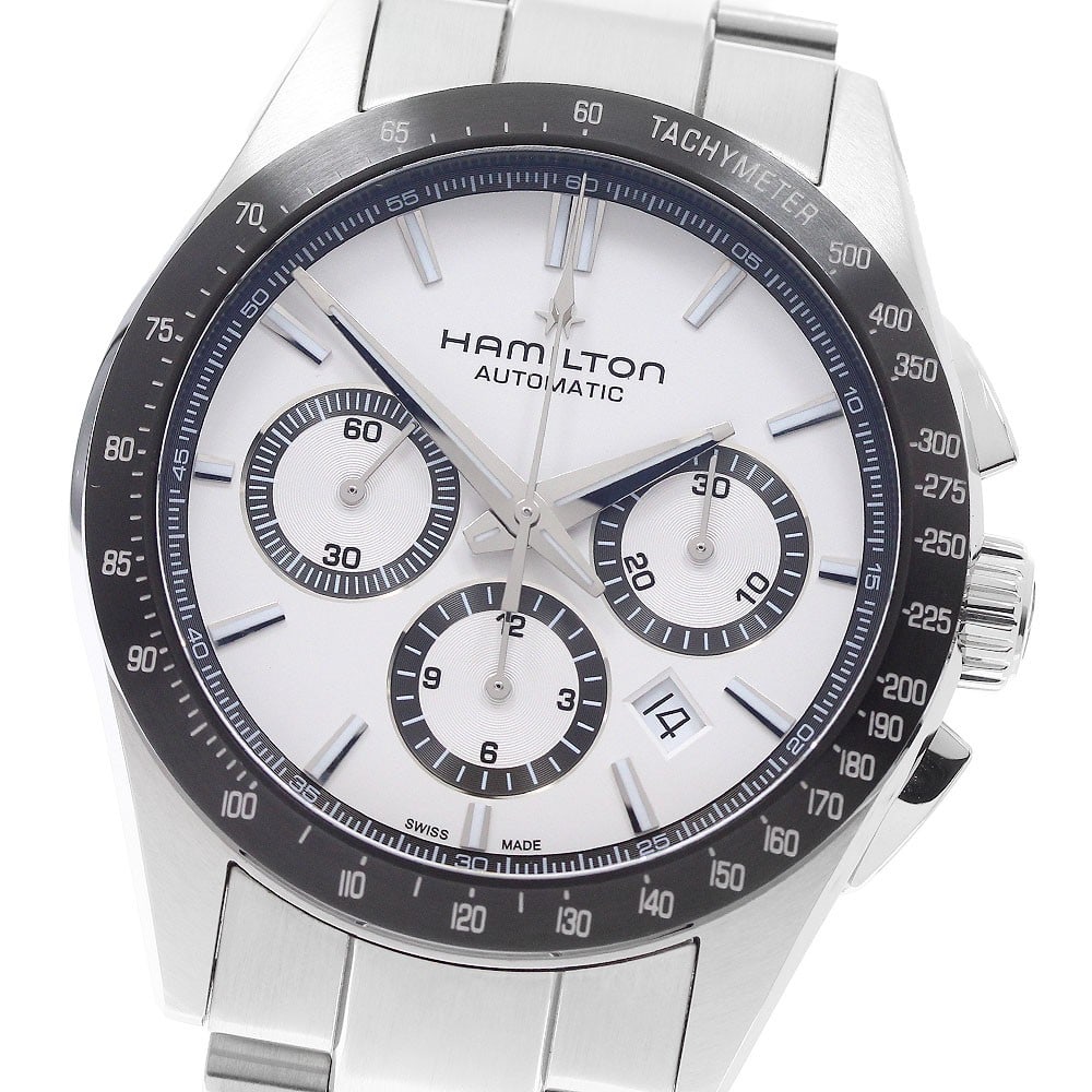 Hamilton Jazzmaster Performer Auto Chrono H36606110 Mens Automatic Watch (1 of 7)