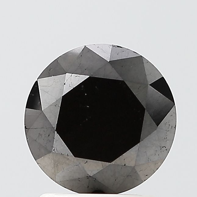 Loose Diamond - ROUND 1.61ct Black VVS2: Loose Diamond - ROUND 1.61ct Black VVS2 Source: Natural Shape: ROUND Carats: 1.61 Color: Black Certification: NONE Video: