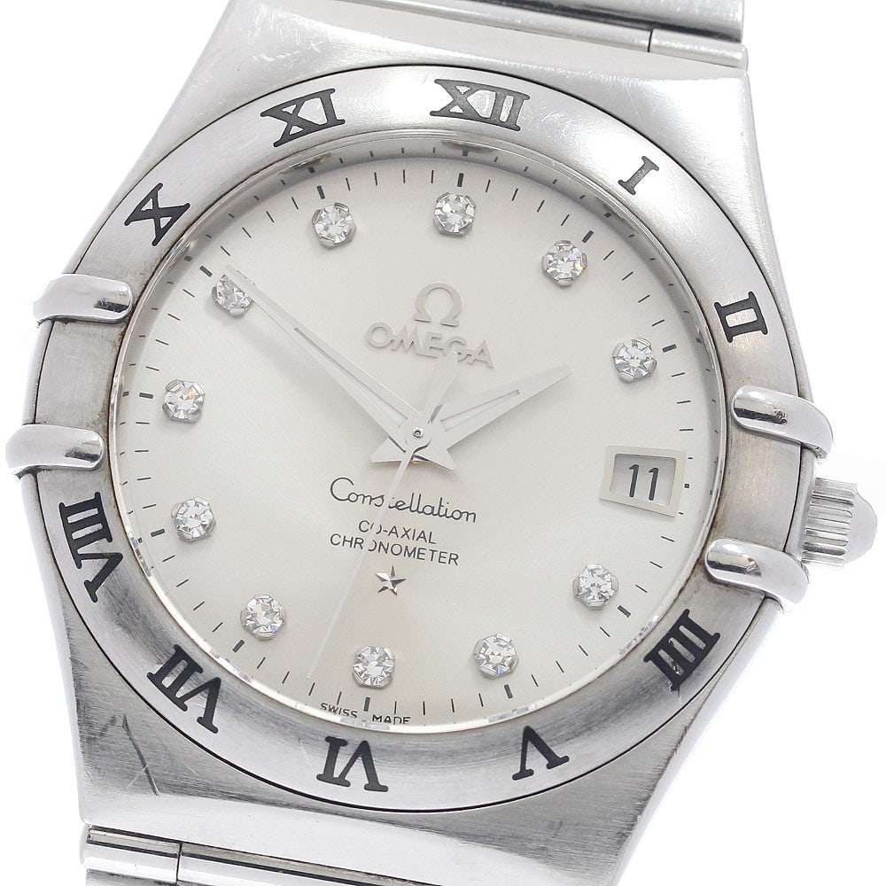 OMEGA Constellation 160th Anniversary Men's Automatic Steel Watch 111.10.36.20.52.001: OMEGA Constellation 160th Anniversary Men's Automatic Steel Watch 111.10.36.20.52.001 Pre-owned OMEGA Constellation 160th Anniversary wristwatch for men with automatic movement and date display. This 