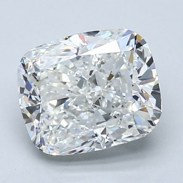 Loose Diamond - CUSHION 2.5ct G VS1: Loose Diamond - CUSHION 2.5ct G VS1 Source: Natural Mined Diamond Shape: CUSHION Carats: 2.5 Color: G Clarity: VS1 Certification: GIA Condition: Pre-Owned PLEASE NOTE: Framed, Large, or heavy items do