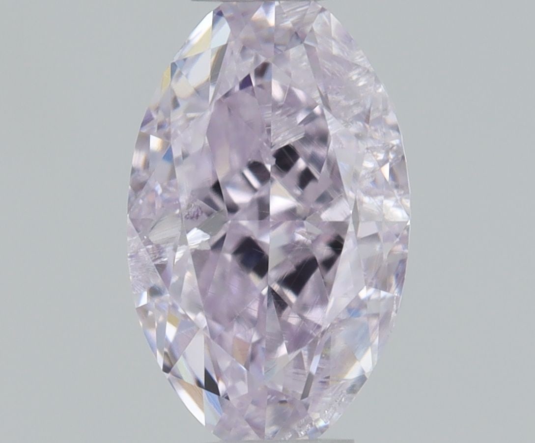 Loose Diamond - OVAL 0.45ct Fancy Light Purplish Pink I2: Loose Diamond - OVAL 0.45ct Fancy Light Purplish Pink I2 Source: Natural Shape: OVAL Carats: 0.45 Color: Fancy Light Purplish Pink Certification: GIA Video: