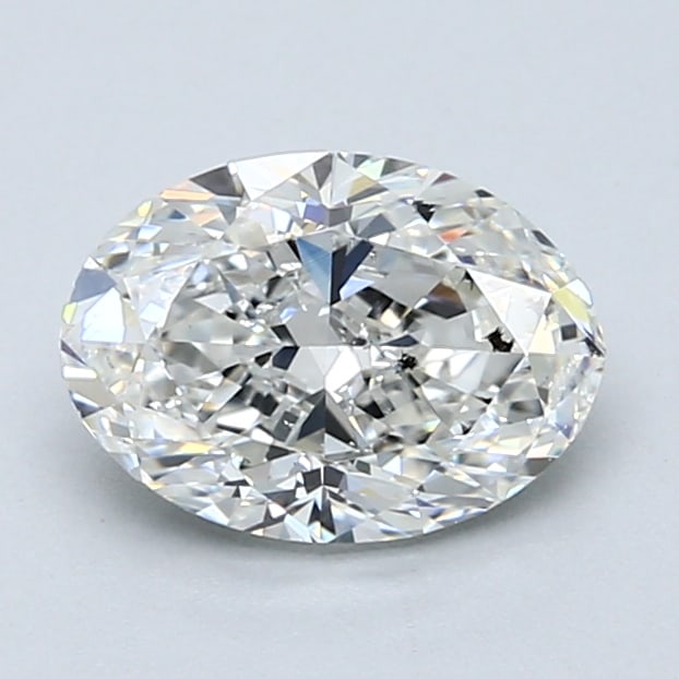 Loose Diamond - OVAL 1.5ct G SI2: Loose Diamond - OVAL 1.5ct G SI2 Source: Natural Mined Diamond Shape: OVAL Carats: 1.5 Color: G Clarity: SI2 Certification: GIA Condition: Pre-Owned PLEASE NOTE: Framed, Large, or heavy items do not h