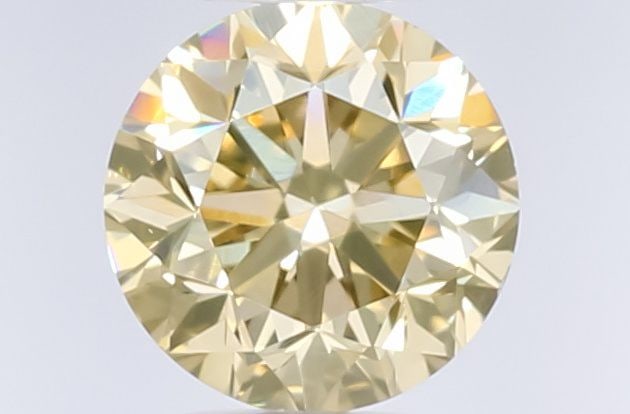 Loose Diamond - ROUND 0.53ct Fancy Brownish Yellow VS2: Loose Diamond - ROUND 0.53ct Fancy Brownish Yellow VS2 Source: Natural Shape: ROUND Carats: 0.53 Color: Fancy Brownish Yellow Certification: GIA Video:
