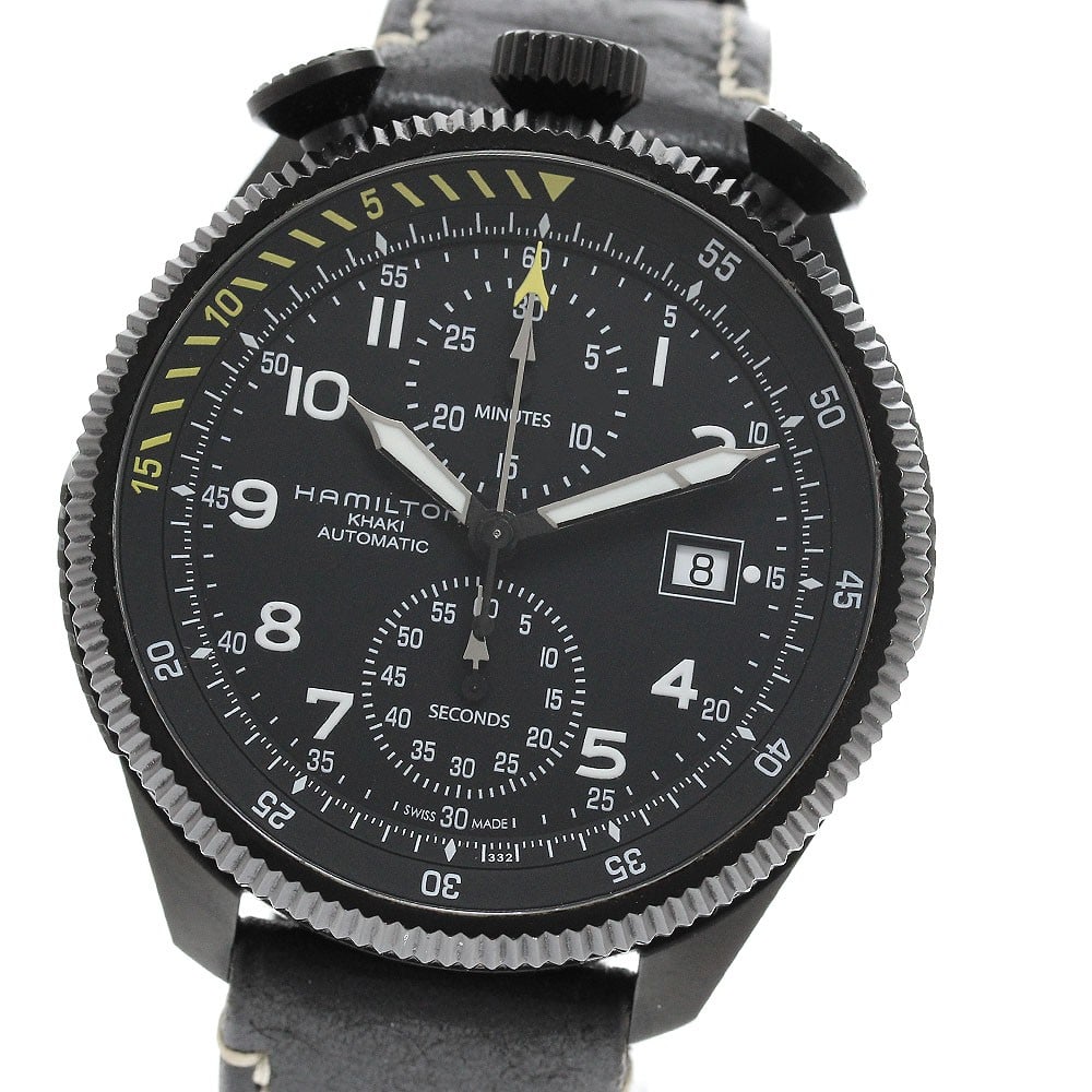 Hamilton Khaki Aviation Takeoff Automatic Chronograph Men's Watch H76786733 (1 of 6)