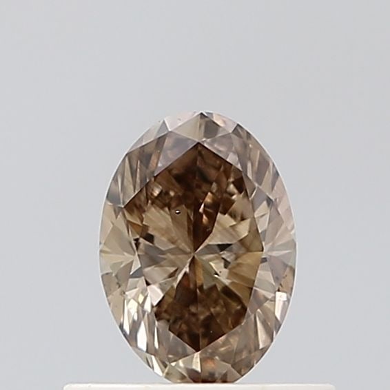 Loose Diamond - OVAL 0.5ct Fancy Brown VS2: Loose Diamond - OVAL 0.5ct Fancy Brown VS2 Source: Natural Shape: OVAL Carats: 0.5 Color: Fancy Brown Certification: NONE Video: