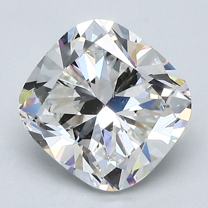 Loose Diamond - CUSHION 2ct G SI1: Loose Diamond - CUSHION 2ct G SI1 Source: Natural Mined Diamond Shape: CUSHION Carats: 2 Color: G Clarity: SI1 Certification: GIA Condition: Pre-Owned PLEASE NOTE: Framed, Large, or heavy items do not