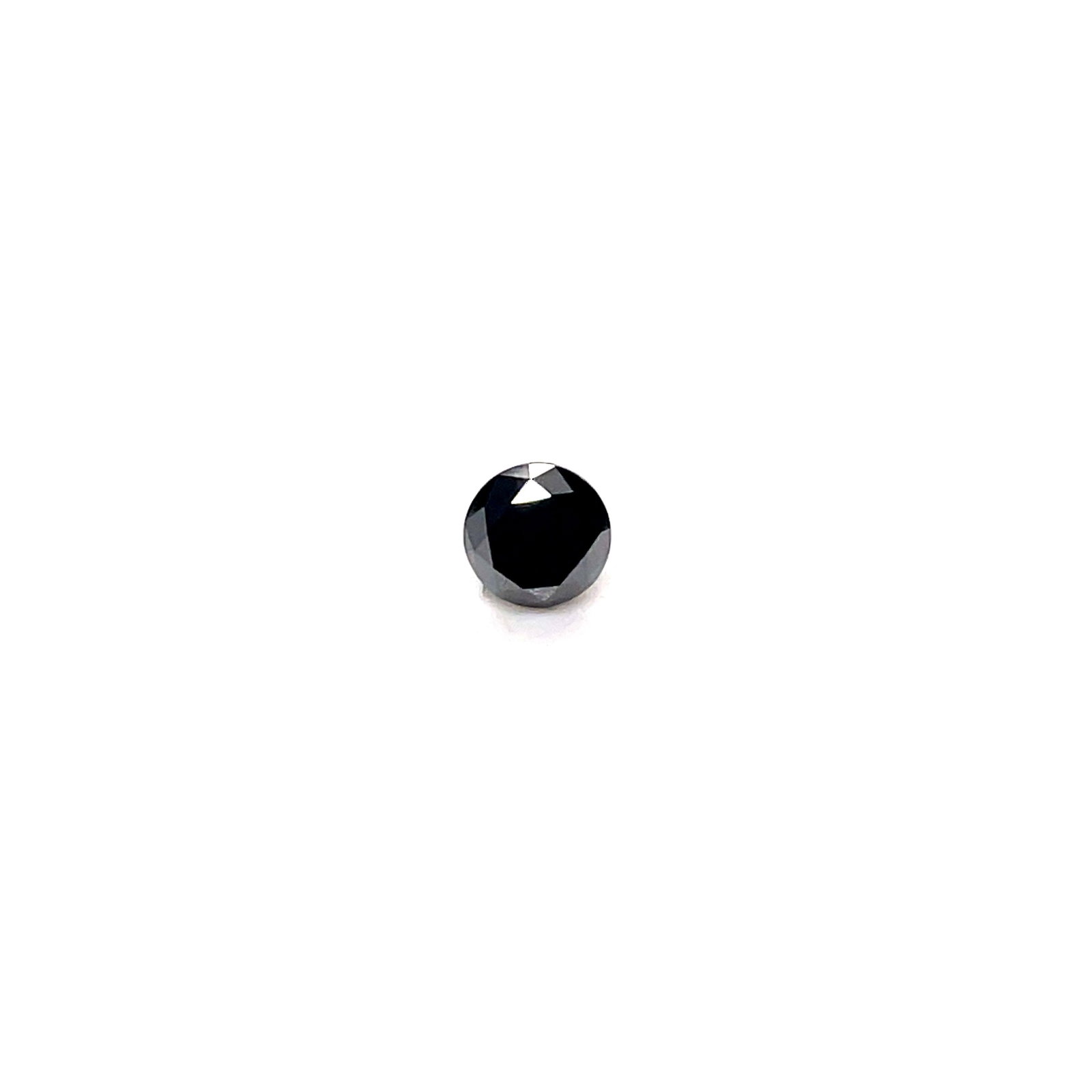 Loose Diamond - ROUND 1.26ct Fancy Black: Loose Diamond - ROUND 1.26ct Fancy Black Source: Natural Shape: ROUND Carats: 1.26 Color: Fancy Black Certification: IGI Video: