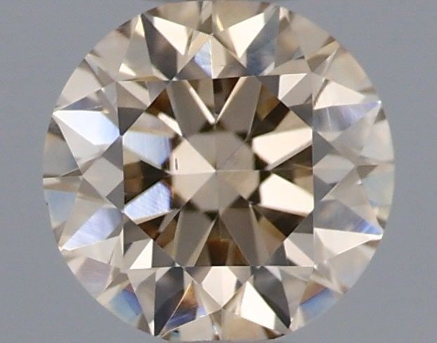 Loose Diamond - ROUND 0.34ct Fancy Light Brown VS2: Loose Diamond - ROUND 0.34ct Fancy Light Brown VS2 Source: Natural Shape: ROUND Carats: 0.34 Color: Fancy Light Brown Certification: IGI Video: