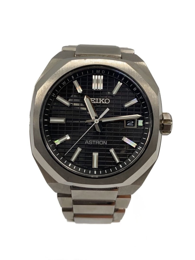 Seiko Astron Nexter Black Men's Wristwatch with Box Links Manual: Seiko Astron Nexter Black Men's Wristwatch with Box Links Manual This Seiko Astron Nexter 7B72-0AF0 is a men's wristwatch featuring a black case and dial. The watch is pre-owned and shows slight signs