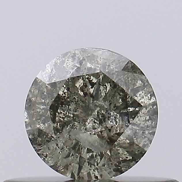 Loose Diamond - ROUND 0.3ct Salt and Pepper I3: Loose Diamond - ROUND 0.3ct Salt and Pepper I3 Source: Natural Shape: ROUND Carats: 0.3 Color: Salt and Pepper Certification: NONE Video: