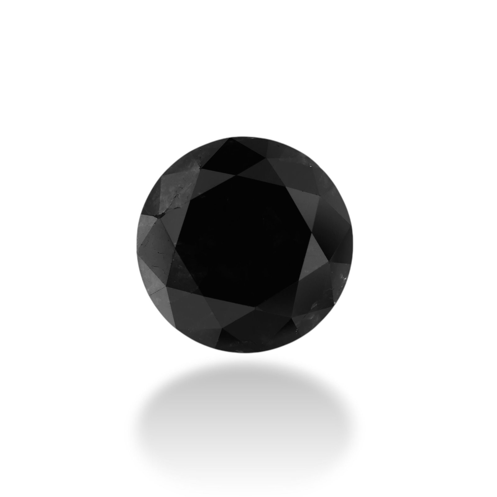 Loose Diamond - ROUND 3.38ct Fancy Black VVS2: Loose Diamond - ROUND 3.38ct Fancy Black VVS2 Source: Natural Shape: ROUND Carats: 3.38 Color: Fancy Black Certification: GIA Video: