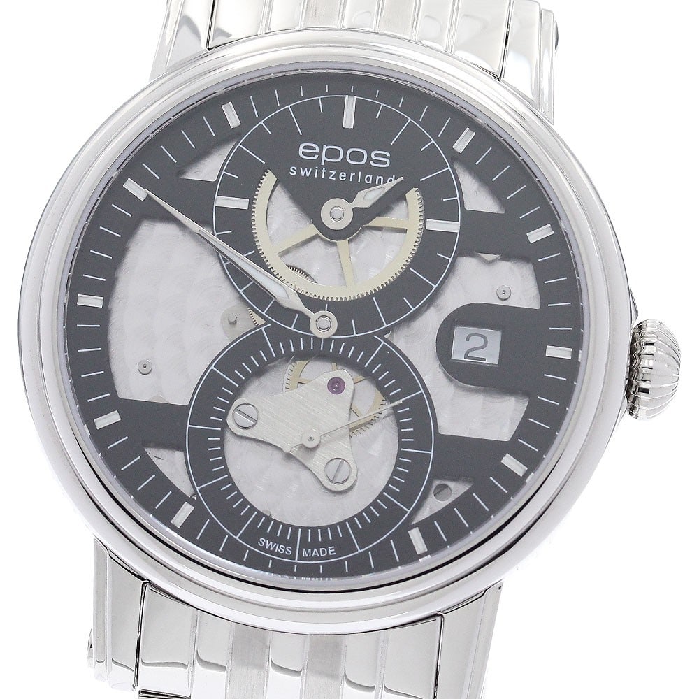 EPOS Emotion 3392BKM mens limited edition wristwatch 120 worldwide (1 of 6)