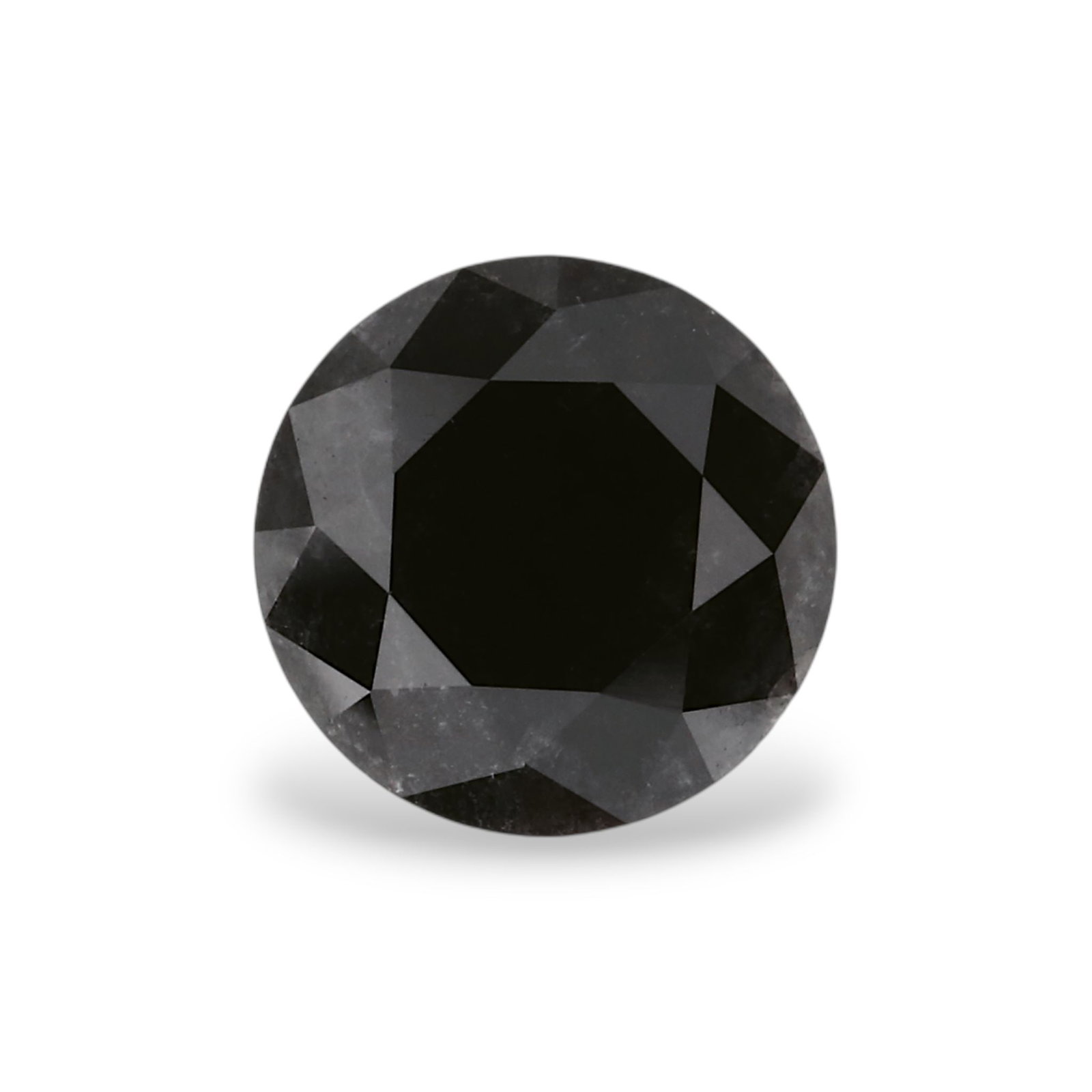 Loose Diamond - ROUND 1.58ct Fancy Black VVS2: Loose Diamond - ROUND 1.58ct Fancy Black VVS2 Source: Natural Shape: ROUND Carats: 1.58 Color: Fancy Black Certification: GIA Video: