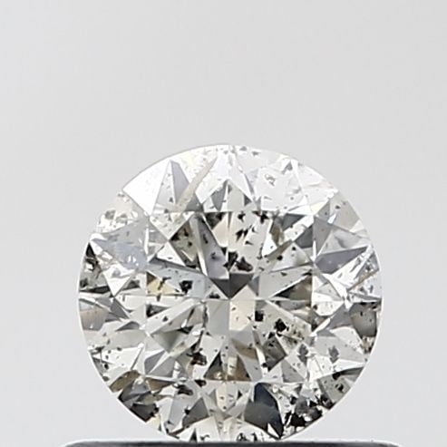 Loose Diamond - ROUND 0.51ct Salt and Pepper VVS1