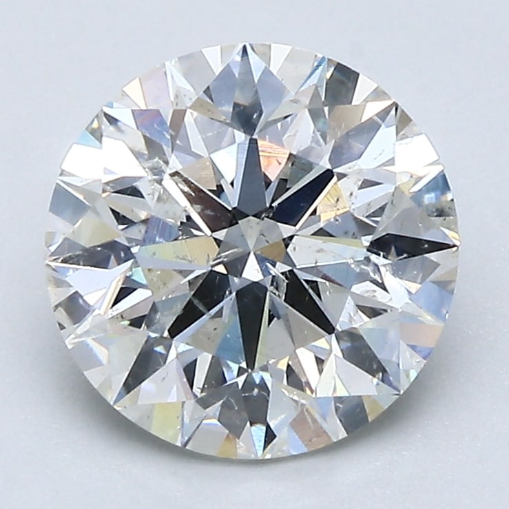 Loose Diamond - Round 2.33ct H SI2: Loose Diamond - Round 2.33ct H SI2 Source: Natural Mined Diamond Shape: Round Carats: 2.33 Color: H Clarity: SI2 Certification: GIA Condition: Pre-Owned PLEASE NOTE: Framed, Large, or heavy items do n
