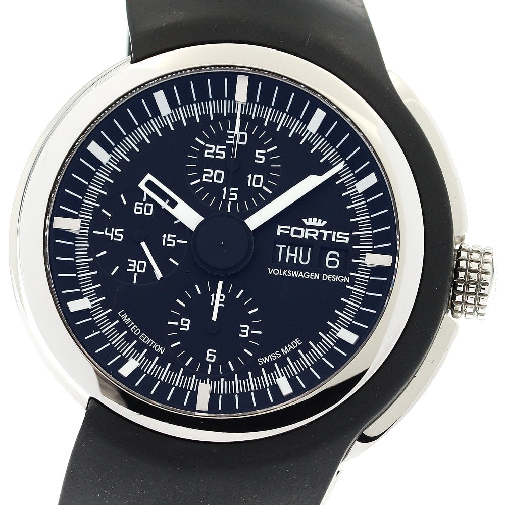 FORTIS Volkswagen Space Leader 661.20.141 Mens Chronograph Day-Date Watch (1 of 6)