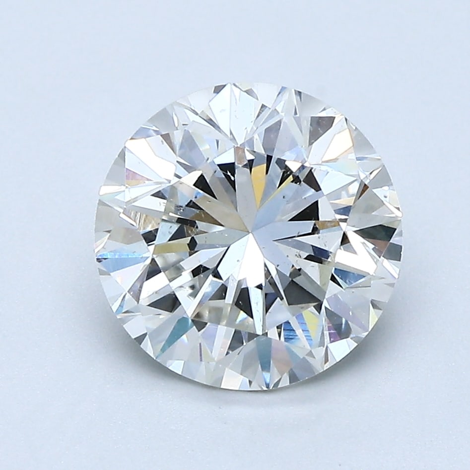 Loose Diamond - Round 2.57ct H SI2: Loose Diamond - Round 2.57ct H SI2 Source: Natural Mined Diamond Shape: Round Carats: 2.57 Color: H Clarity: SI2 Certification: GIA Condition: Pre-Owned PLEASE NOTE: Framed, Large, or heavy items do n