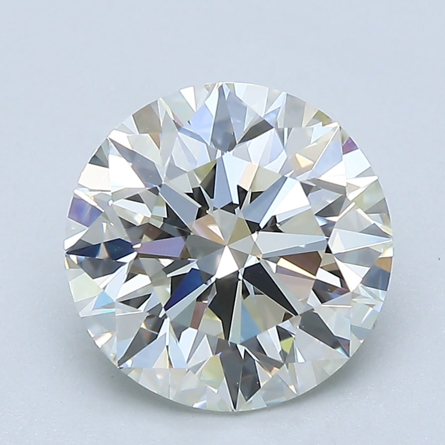 Loose Diamond - Round 3ct J VS1: Loose Diamond - Round 3ct J VS1 Source: Natural Mined Diamond Shape: Round Carats: 3 Color: J Clarity: VS1 Certification: GIA Condition: Pre-Owned PLEASE NOTE: Framed, Large, or heavy items do not hav