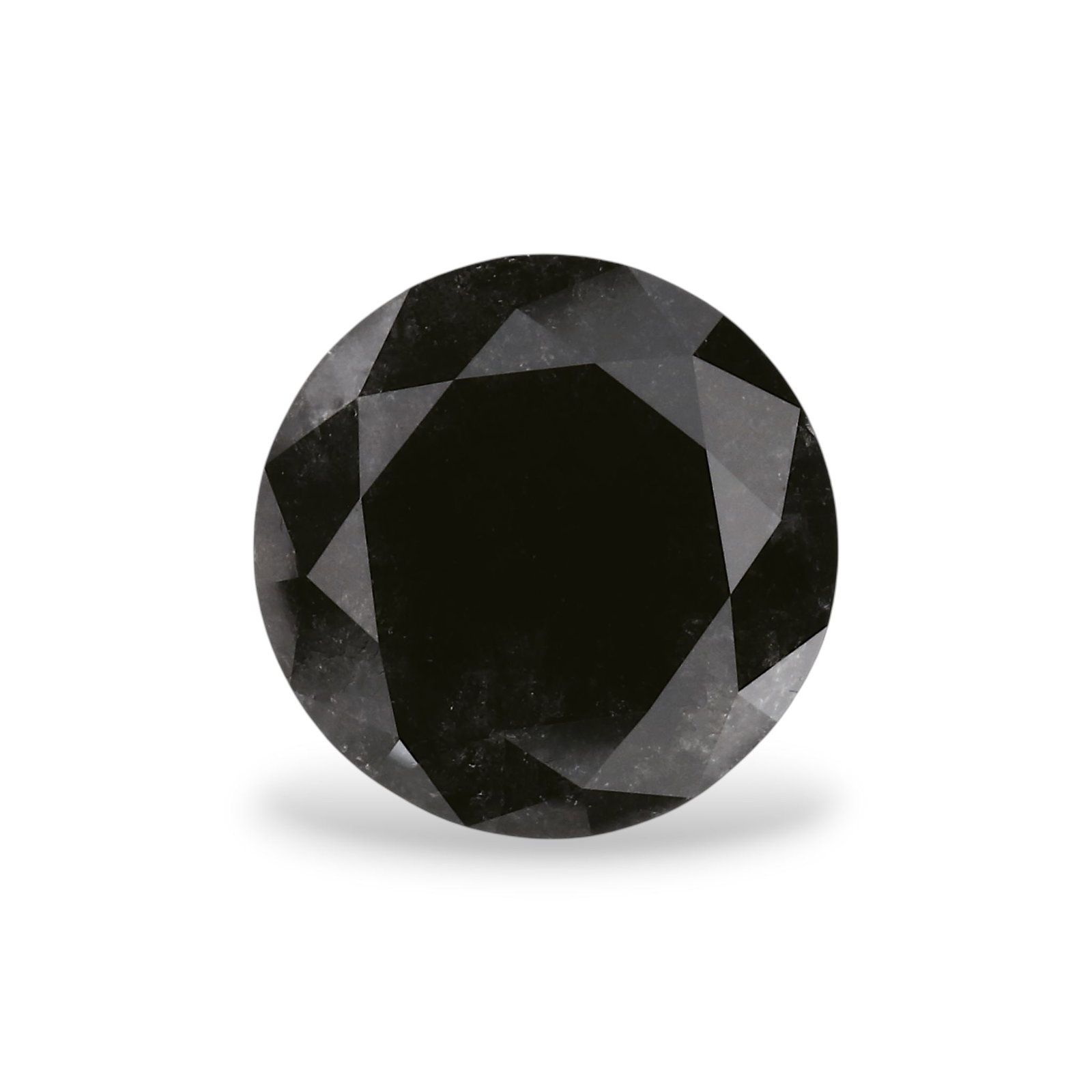 Loose Diamond - ROUND 2.38ct Fancy Black VVS2: Loose Diamond - ROUND 2.38ct Fancy Black VVS2 Source: Natural Shape: ROUND Carats: 2.38 Color: Fancy Black Certification: GIA Video: