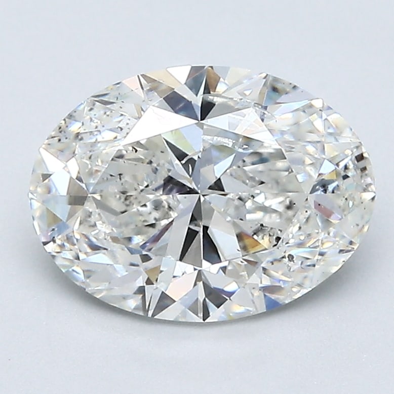 Loose Diamond - OVAL 1.95ct G SI2: Loose Diamond - OVAL 1.95ct G SI2 Source: Natural Mined Diamond Shape: OVAL Carats: 1.95 Color: G Clarity: SI2 Certification: GIA Condition: Pre-Owned PLEASE NOTE: Framed, Large, or heavy items do not