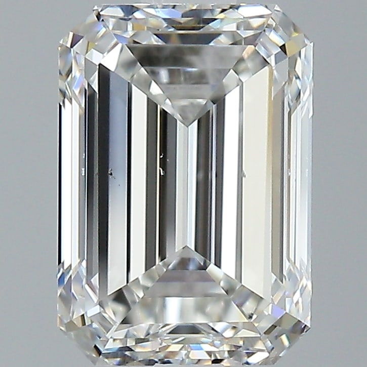 Loose Diamond - EMERALD 2.48ct H VS2: Loose Diamond - EMERALD 2.48ct H VS2 Source: Natural Mined Diamond Shape: EMERALD Carats: 2.48 Color: H Clarity: VS2 Certification: GIA Condition: Pre-Owned PLEASE NOTE: Framed, Large, or heavy items 