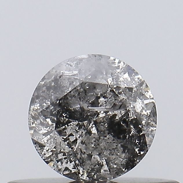 Loose Diamond - ROUND 0.33ct Salt and Pepper I3: Loose Diamond - ROUND 0.33ct Salt and Pepper I3 Source: Natural Shape: ROUND Carats: 0.33 Color: Salt and Pepper Certification: NONE Video: