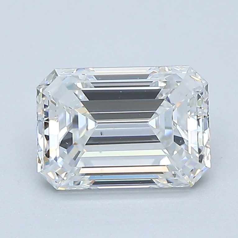 Loose Diamond - EMERALD 1.5ct E VS2: Loose Diamond - EMERALD 1.5ct E VS2 Source: Natural Mined Diamond Shape: EMERALD Carats: 1.5 Color: E Clarity: VS2 Certification: GIA Condition: Pre-Owned PLEASE NOTE: Framed, Large, or heavy items do