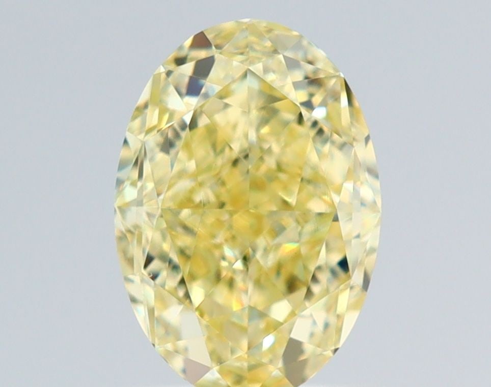 Loose Diamond - OVAL 1.13ct Fancy Yellow VS1: Loose Diamond - OVAL 1.13ct Fancy Yellow VS1 Source: Natural Shape: OVAL Carats: 1.13 Color: Fancy Yellow Certification: GIA Video: