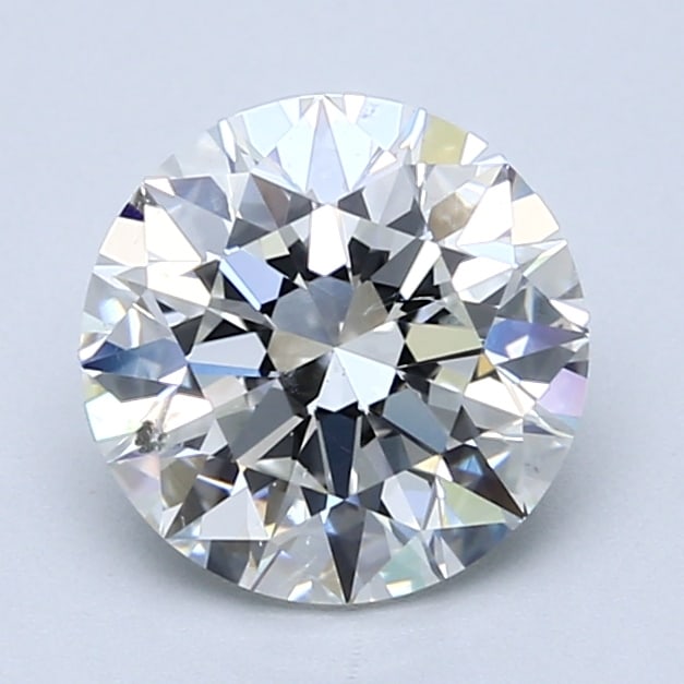 Loose Diamond - Round 2.01ct H I1: Loose Diamond - Round 2.01ct H I1 Source: Natural Mined Diamond Shape: Round Carats: 2.01 Color: H Clarity: I1 Certification: GIA Condition: Pre-Owned PLEASE NOTE: Framed, Large, or heavy items do not