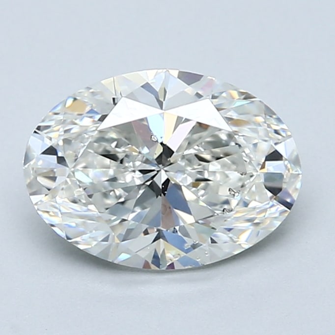 Loose Diamond - OVAL 2.02ct G SI1: Loose Diamond - OVAL 2.02ct G SI1 Source: Natural Mined Diamond Shape: OVAL Carats: 2.02 Color: G Clarity: SI1 Certification: GIA Condition: Pre-Owned PLEASE NOTE: Framed, Large, or heavy items do not