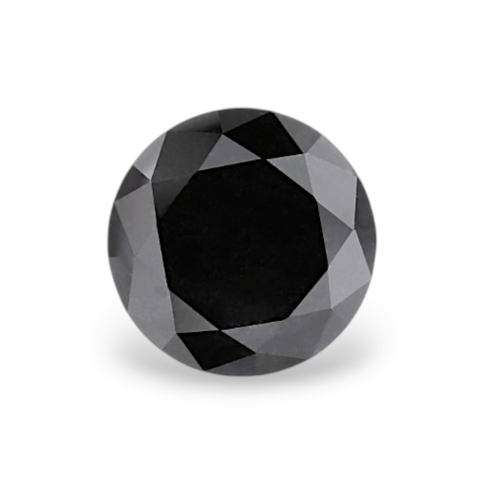 Loose Diamond - ROUND 1.61ct Fancy Black VVS2