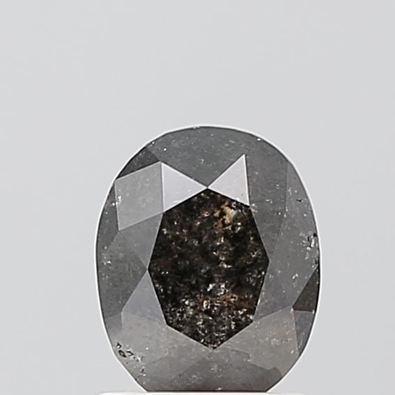 Loose Diamond - OVAL 1.1ct Salt and Pepper VS1: Loose Diamond - OVAL 1.1ct Salt and Pepper VS1 Source: Natural Shape: OVAL Carats: 1.1 Color: Salt and Pepper Certification: NONE Video: