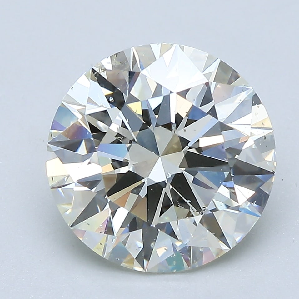 Loose Diamond - Round 4.02ct L SI2: Loose Diamond - Round 4.02ct L SI2 Source: Natural Mined Diamond Shape: Round Carats: 4.02 Color: L Clarity: SI2 Certification: GIA Condition: Pre-Owned PLEASE NOTE: Framed, Large, or heavy items do
